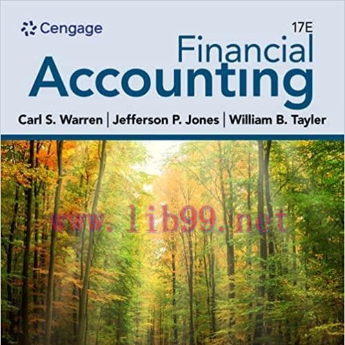 [PDF]Financial Accounting 17th Edition [Carl S. Warren]