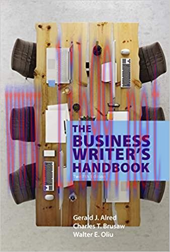 (PDF)The Business Writer&rsquo;s Handbook