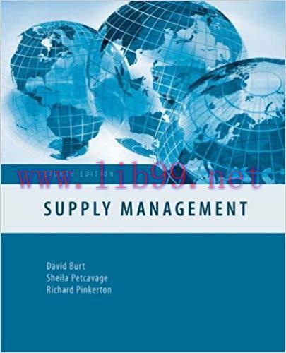 (PDF)Supply Management: The Key to Supply Chain Management 8th Edition