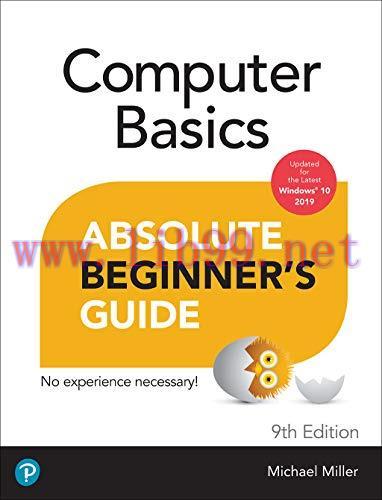 [FOX-Ebook]Computer Basics Absolute Beginner's Guide, Windows 10 Edition (9th Edition)