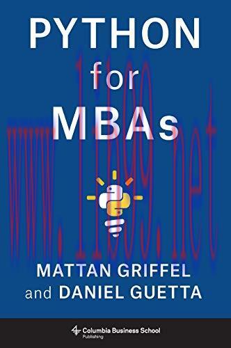 [FOX-Ebook]Python for MBAs