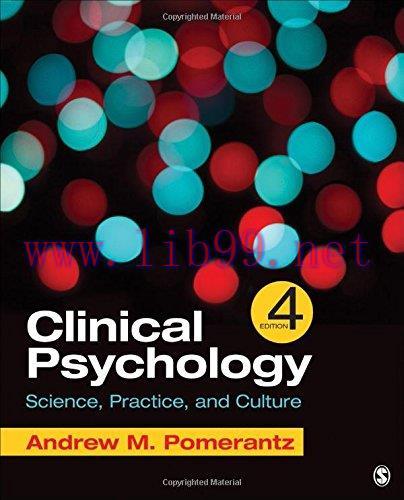 [FOX-Ebook]Clinical Psychology: Science, Practice, and Culture, 4th Edition