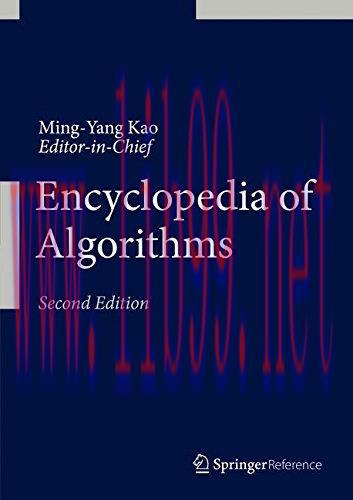 [FOX-Ebook]Encyclopedia of Algorithms, 2nd Edition