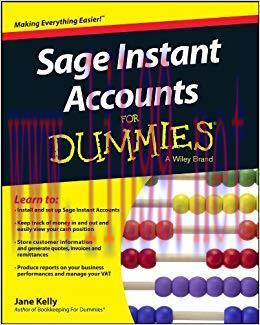 (PDF)Sage Instant Accounts For Dummies (For Dummies Series) 2nd Edition