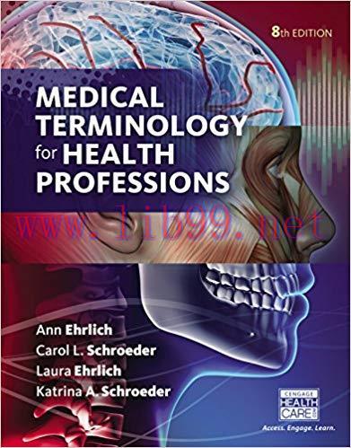 (PDF)Medical Terminology for Health Professions, Spiral bound Version 8th Edition