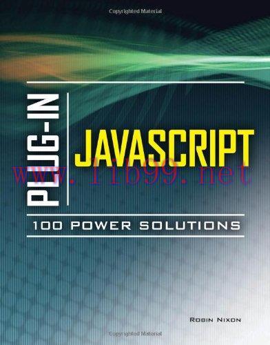 [FOX-Ebook]Plug-In JavaScript 100 Power Solutions