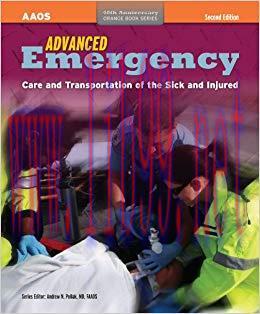 (PDF)AEMT: Advanced Emergency Care and Transportation of the Sick and Injured 2nd Edition
