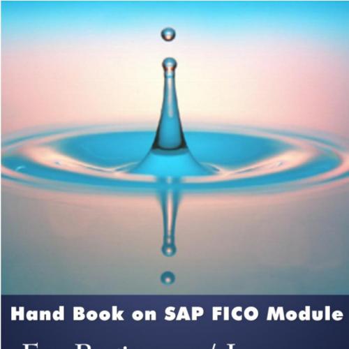 Hand Book on SAP FICO Module for Beginners
