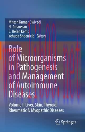 [AME]Role of Microorganisms in Pathogenesis and Management of Autoimmune Diseases: Volume I: Li...