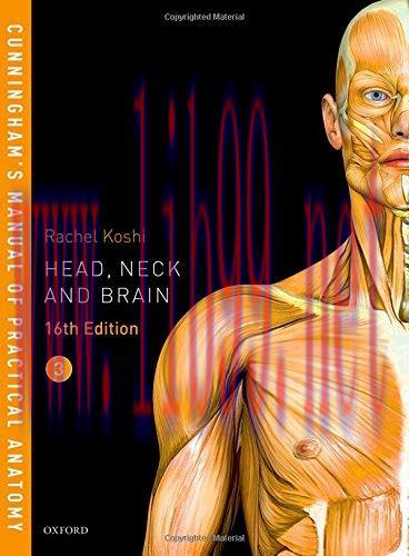[AME]Cunningham&rsquo;s Manual of Practical Anatomy VOL 3: Head, Neck and Brain (PDF)