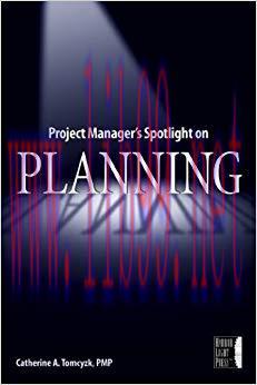 (PDF)Project Manager&rsquo;s Spotlight on Planning 1st Edition