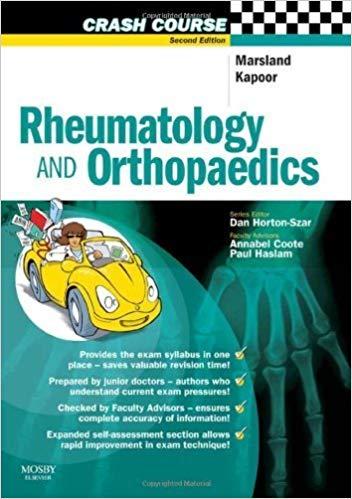Crash Cours - Rheumatology and Orthopaedics, 2nd Edition