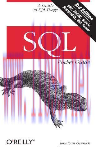 [FOX-Ebook]SQL Pocket Guide, 3rd Edition