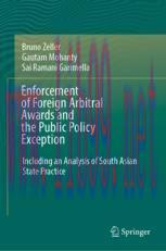 [PDF]Enforcement of Foreign Arbitral Awards and the Public Policy Exception: Including an Analy...