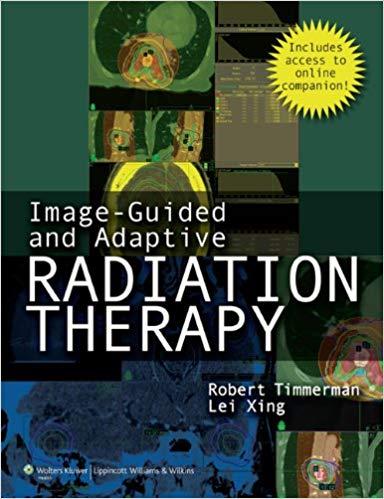 Image-Guided and Adaptive Radiation Therapy+CHM版