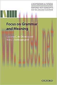 (PDF)Focus on Grammar and Meaning (Oxford Key Concepts for the Language Classroom)