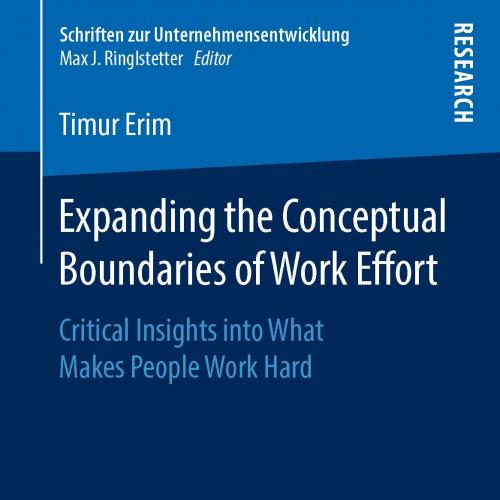 Expanding the Conceptual Boundaries of Work Effort