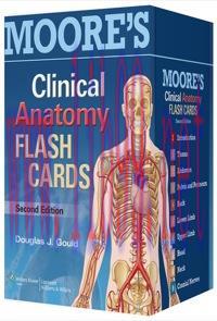 [AME]Moore's Clinical Anatomy Flash Cards, 2e (Original PDF)