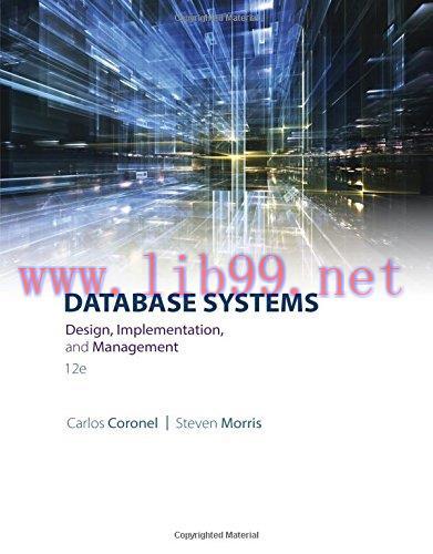 [FOX-Ebook]Database Systems: Design, Implementation & Management, 12th Edition