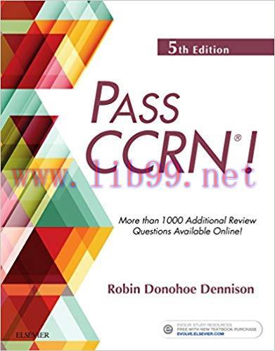 (PDF)PASS CCRN&reg;! &ndash; E-Book 5th Edition