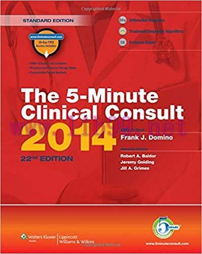 [EPUB]The 5-Minute Clinical Consult 2014