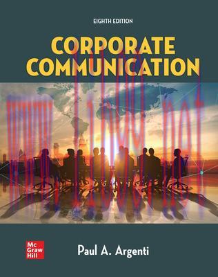 [PDF]ISE EBook Corporate Communication 8th Edition [Paul A. Argenti]