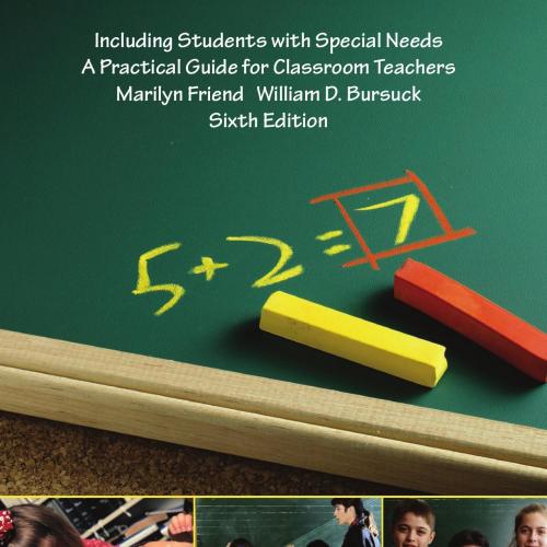 Including Students with Special Needs Pearson New International