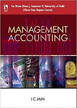 (PDF)Management Accounting (For University of Delhi, Sem.5)