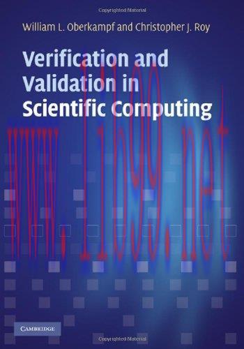 [FOX-Ebook]Verification and Validation in Scientific Computing