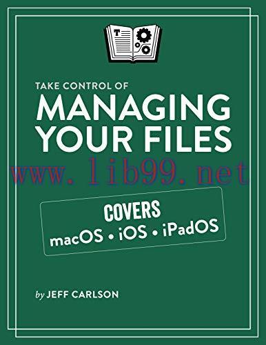 [FOX-Ebook]Take Control of Managing Your Files