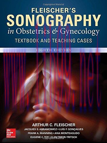 [AME]Fleischer's Sonography in Obstetrics & Gynecology, Eighth Edition (ORIGINAL PDF from_ Publ...