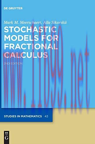 [FOX-Ebook]Stochastic and Computational Models for Fractional Calculus, 2nd Edition
