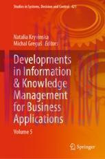 [PDF]Developments in Information & Knowledge Management for Business Applications: Volume 5