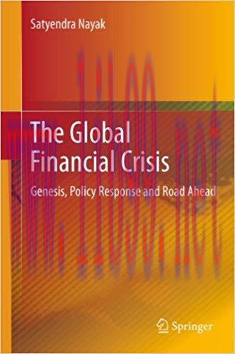 (PDF)The Global Financial Crisis: Genesis, Policy Response and Road Ahead 2013 Edition