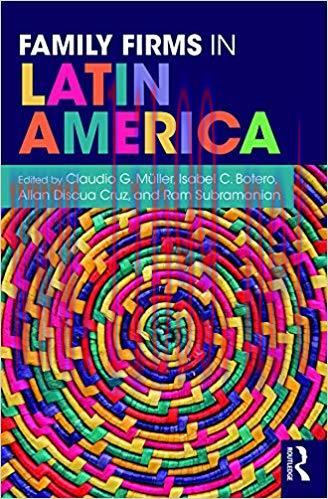 (PDF)Family Firms in Latin America 1st Edition