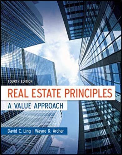 (Test Bank)Real Estate Principles A Value Approach 4th Edition by Wayne Archer.zip