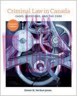 [PDF]Criminal Law in Canada Cases, Questions, and the Code 7th Canadian Edition [Simon N. Verdu...