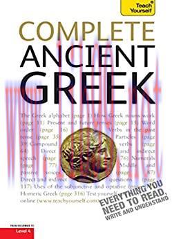 (PDF)Complete Ancient Greek: A Comprehensive Guide to Reading and Understanding Ancient Greek, ...