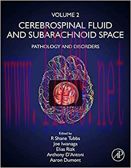 [AME]Cerebrospinal Fluid and Subarachnoid Space: Volume 2: Pathology and Disorders (Original PD...