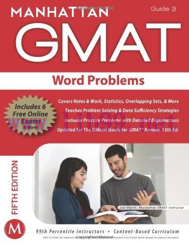 [FOX-Ebook]GMAT Strategy Guide, 5th Edition: Word Problems, Guide 3
