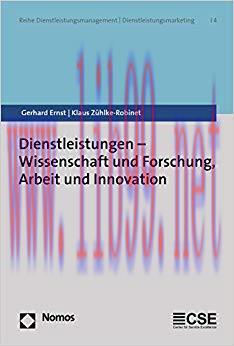 (PDF)Dienstleistungen &ndash; Wissenschaft und Forschung, Arbeit und Innovation (Reihe Dienstleistung...