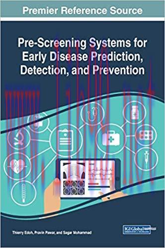 [PDF]Pre-Screening Systems for Early Disease Prediction, Detection, and Prevention