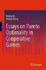 [PDF]Essays on Pareto Optimality in Cooperative Games