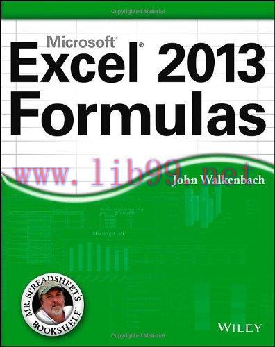 [FOX-Ebook]Excel 2013 Formulas