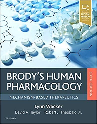 Brody&rsquo;s Human Pharmacology Mechanism-Based Therapeutics 6th Edition