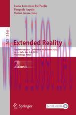 [PDF]Extended Reality: First International Conference, XR Salento 2022, Lecce, Italy, July 6&ndash;8,...