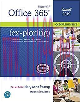 (PDF)Exploring Microsoft Office Excel 2019 Comprehensive 1st Edition