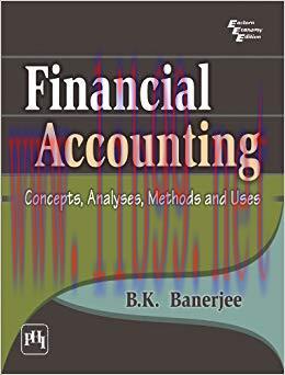 (PDF)Financial Accounting: Concepts, Analyses, Methods and Uses