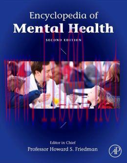 [AME]Encyclopedia of Mental Health: 3 Volume Set, 2nd Edition