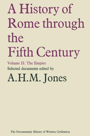 A History of Rome through the Fifth Century